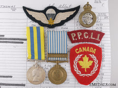 A Korean War Pair To The Princess Patricia's Canadian Light Infantry