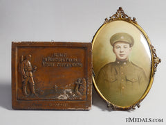 A Canadian Memorial Set To Joseph George White; Passchendaele