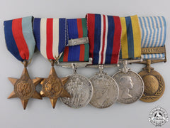 A Canadian Second War & Korean Service Medal Group