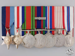 A Canadian Second War Medal Bar