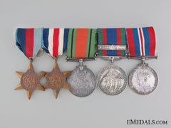 A Canadian Wwii Northern Europe Group Of Five