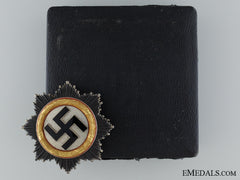 A Cased German Cross In Gold By Otto Klein