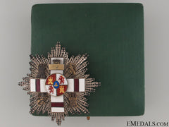 A Cased Order Of Military Merit With White Distinction