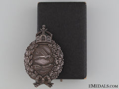 A Cased Prussian Pilot's Badge By Juncker