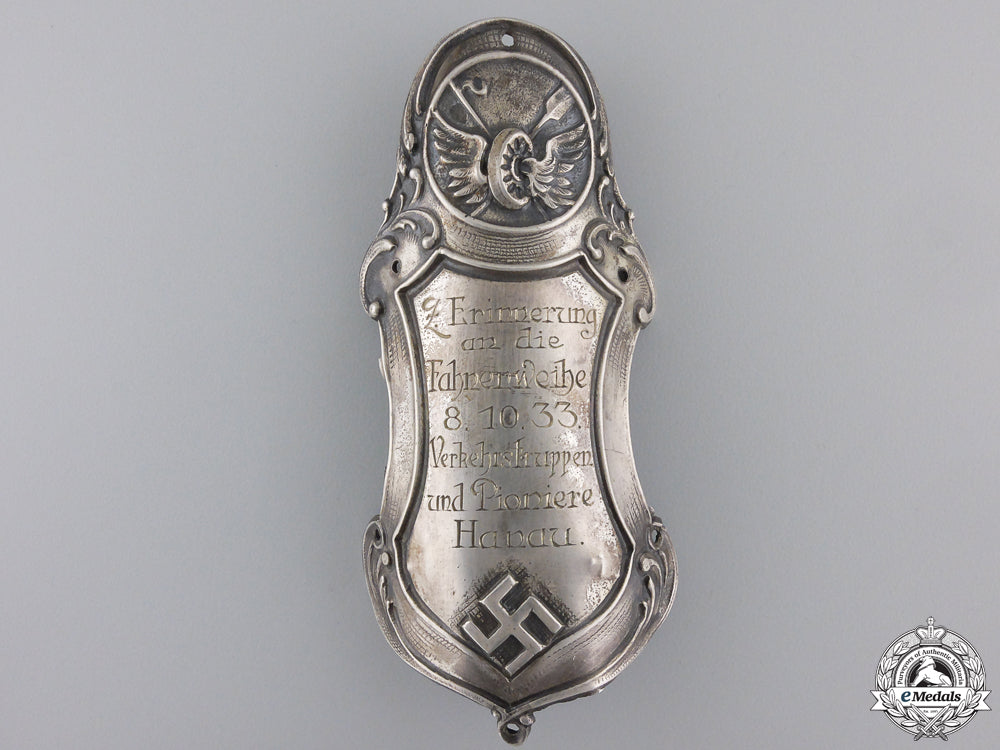 a_city_of_hanau_flag_pole_dedication_plaque_for1933_a_city_of_hanau__553270d3a7307