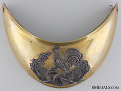 A Crimea Period C.1855 French Officer's Gorget
