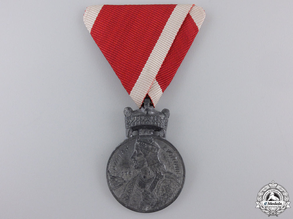a_croatian_order_of_king_zvonimir's_merit_medal;_silver_grade_a_croatian_order_55b3e2b6aea6d