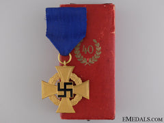 A Faithful Service Decoration; 1St Class For Forty Years'