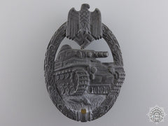 A Field Repaired Tank Assault Badge By Karl Wurster K.g.
