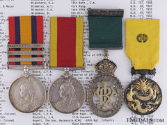 A Fine Canadian Medal Group To Major Theodore L. Boulanger