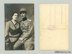 A Fine Wwi Photo Of Unknown Serbian Officer