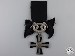 A Finnish Order Of Liberty Cross; Cross Of Mourning