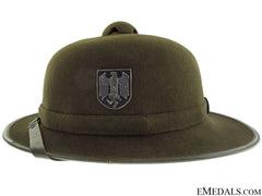 A First Model Wehrmacht Pith Helmet 1942