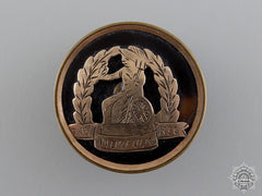 A First War British Norfolk Regiment Sweetheart Badge In Gold