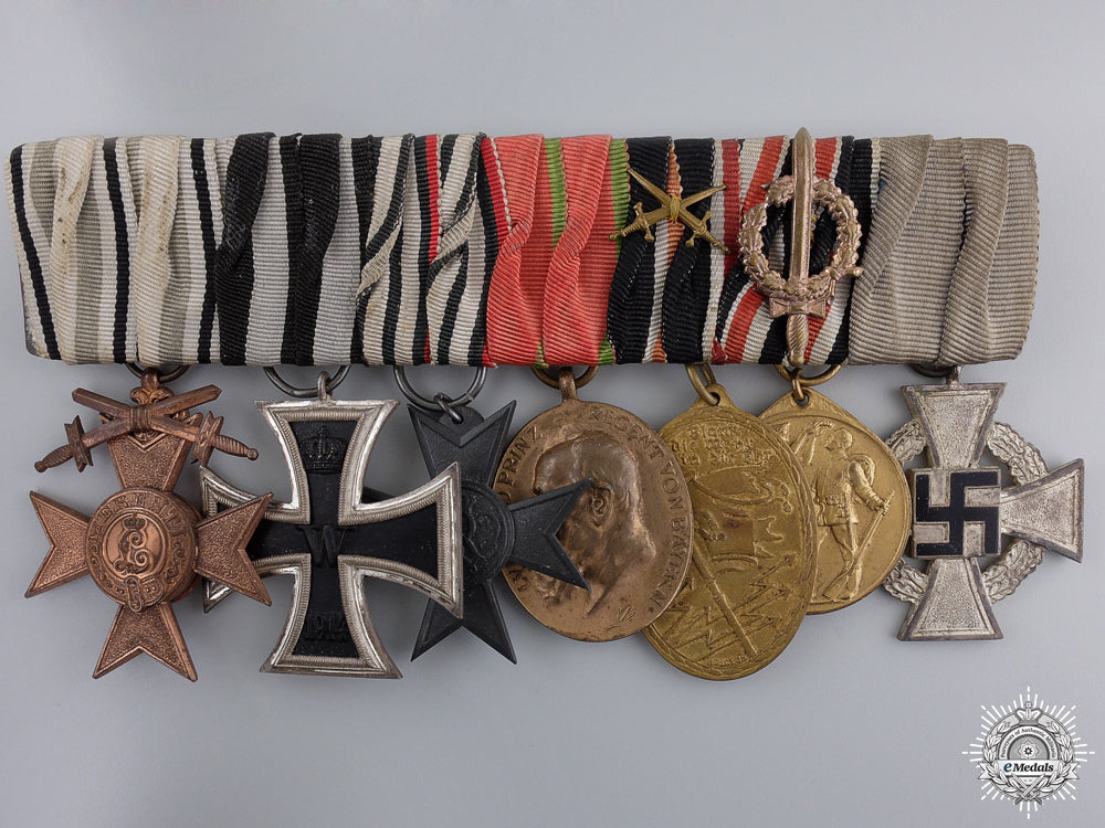 a_first_war_german_medal_bar_with_seven_awards_a_first_war_germ_54da5cffd31b6