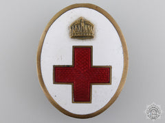 Hungary, Austro Empire. A Red Cross Members Badge, C.1915