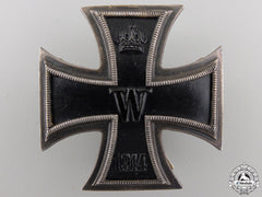 A Fine Quality First War Iron Cross 1St Cl. 1914; 800 Silver