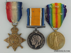 A First War Medal Group To Piper Neilson; Royal Highlanders