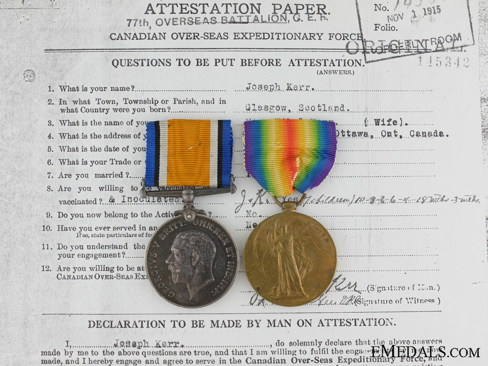 a_first_war_medal_pair_to_the50_th_canadian_infantry_cef_a_first_war_meda_5388d34228541