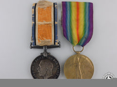 A First War Medal Pair To The Royal Artillery