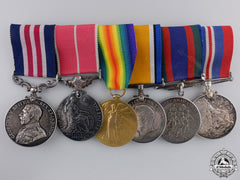 A First War Military Medal & Bem To The Alberta Regiment
