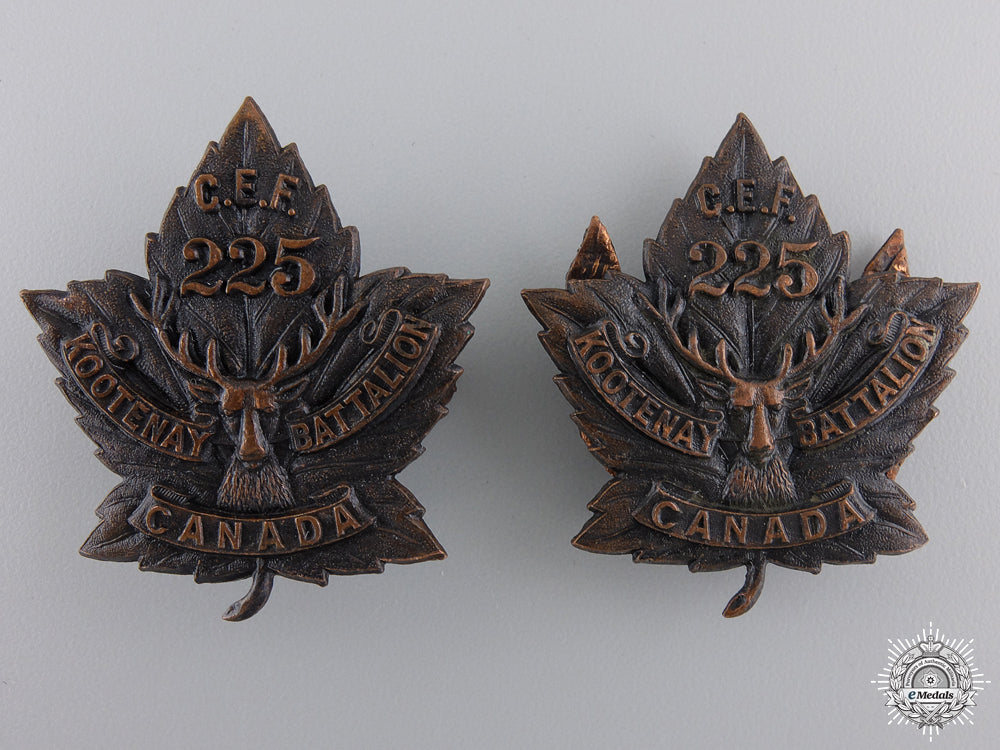 a_first_war_pair_of225_th_infantry_battalion_collar_badges_a_first_war_pair_550c13b438396