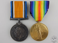 A First War Pair To The Canadian Field Artillery