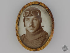 A First War Period Framed Photo Of German Flyer
