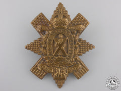 A First War Royal Highlanders "Black Watch" Glengarry Badge