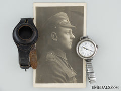 A First War Trench Watch To Canadian L.h.bexon Cef
