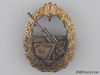 a_french_made_second_war_german_naval_coastal_artillery_badge_a_french_made_se_53d6a7fab9b31