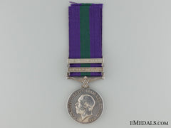 A General Service Medal To The 16Th Punjab Regiment