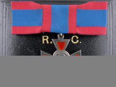 A George Vi Royal Red Cross; Second Class With Case