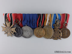 A German & Romanian War Merit Medal Bar