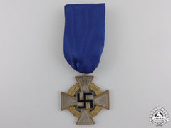 A German Faithful Service Decoration; Special Class For 50 Years' Service