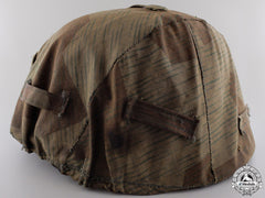A German Field Made Camouflage Helmet Cover