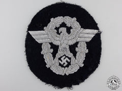 A German Police Officers Sleeve Eagle For Panzer Wrapper