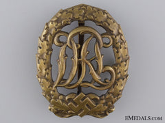 A Bronze Grade Drl Sport Badge; Third Model