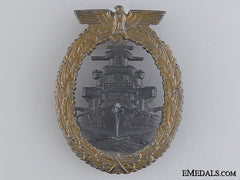 A High Seas Fleet Badge By Friedrich Orth, Wien