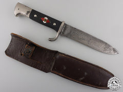 A Hj Youth Knife By Herm. Konejung A-G With Motto