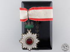 A Japanese Order Of The Rising Sun; 3Rd Class Commander