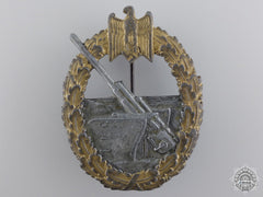 A Kriegsmarine Coastal Artillery Badge