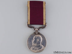 A Long Service & Good Conduct Medal To Company Sgt. Major