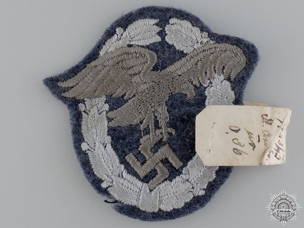 a_luftwaffe_observer's_badge;_cloth_version_with_sales_tag_a_luftwaffe_obse_54a6cc54bc7e5