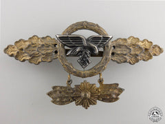 A Luftwaffe Squadron Clasp For Transport Pilots; Gold Grade