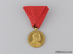 A Miniature 1898 "Signvm Memoriae" Gold Grade; Military Version