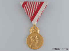 A Mint Austrian Military Merit Medal "Signum Laudis"; Bronze Grade