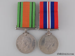 A Pair Of British Second War Medals