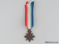A Period Miniature 1914 Mons Star
