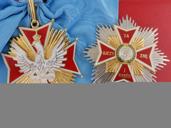 A Polish Order Of The White Eagle By Spink & Son